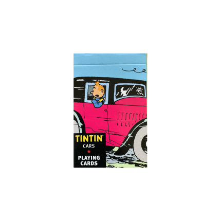 کارت بازی تن تن Tintin Cars - Playing Cards