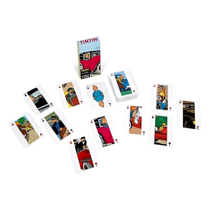 کتاب Tintin Cars - Playing Cards