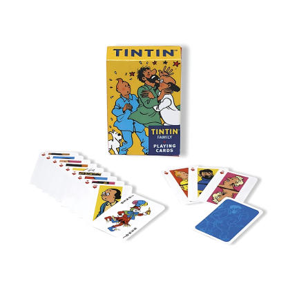 کتاب Tintin Family - Playing Cards