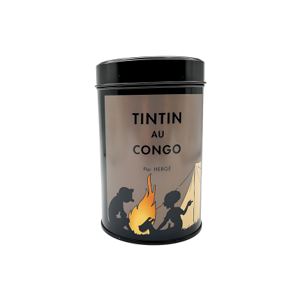 قهوه تن تن Tin Cylinder Coffee Tintin In America