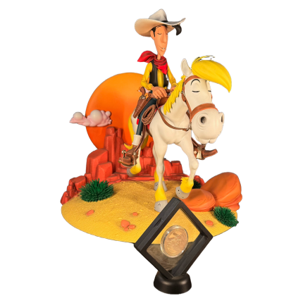 فیگور Lucky Luke & Jolly Jumper 75th Anniversary
