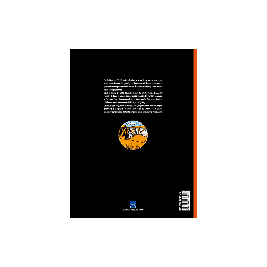 کتاب Tintin Hergé les avions