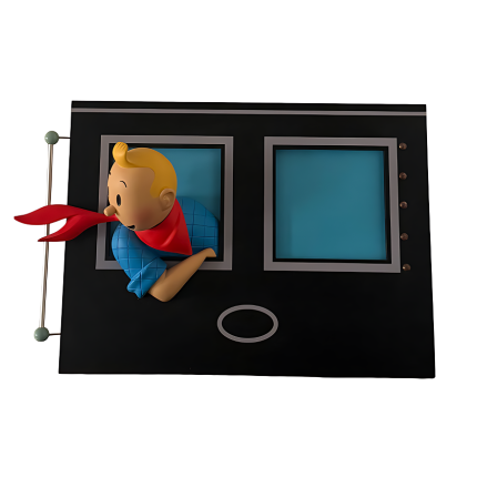 فیگور تن تن Tintin Locomotive En Amerique Saint Emett