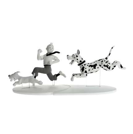 فیگور تن‌ تن Tintin, Milou et Le Danois L'ile Noire
