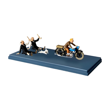 ماکت موتورسیکلت تن‌تن Tintin Car #70 مقیاس 1:24