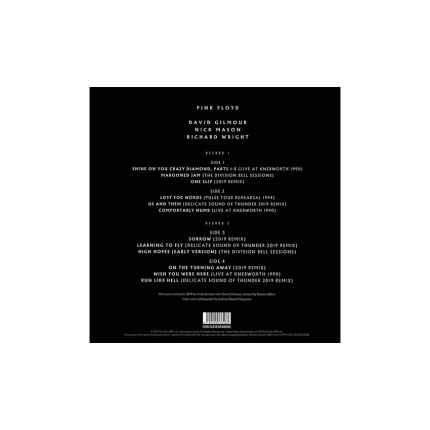صفحه گرام Pink Floyd – The Later Years (Highlights)