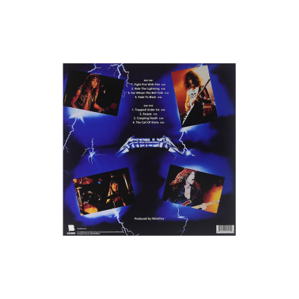 صفحه گرام Metallica – Ride The Lightning