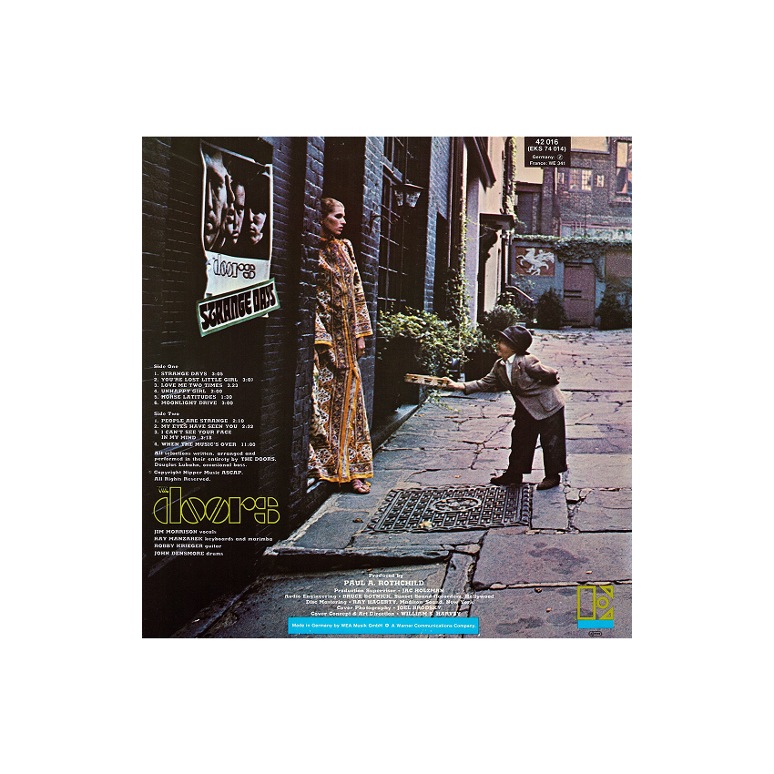 صفحه گرام The Doors – Strange Days