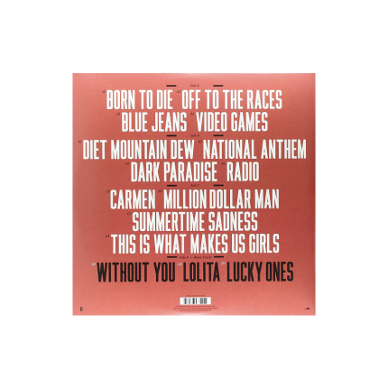 صفحه گرام Lana Del Rey – Born To Die (2LP)