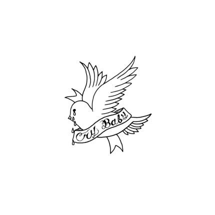 صفحه گرام Lil Peep – Crybaby